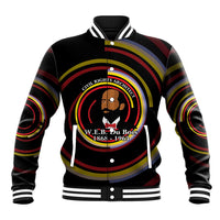 W.E.B. Du Bois Civil Rights Architect Baseball Jacket Niagara Movement - NAACP Tribute Design - Wonder Print Shop