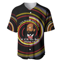 W.E.B. Du Bois Civil Rights Architect Baseball Jersey Niagara Movement - NAACP Tribute Design TS04