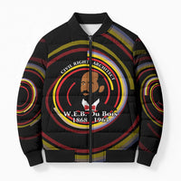 W.E.B. Du Bois Civil Rights Architect Bomber Puffer Jacket Niagara Movement - NAACP Tribute Design - Wonder Print Shop