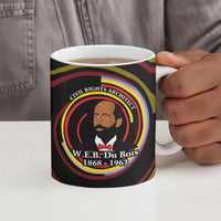 W.E.B. Du Bois Civil Rights Architect Ceramic Mug Niagara Movement - NAACP Tribute Design - Wonder Print Shop