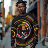 W.E.B. Du Bois Civil Rights Architect Long Sleeve Shirt Niagara Movement - NAACP Tribute Design - Wonder Print Shop
