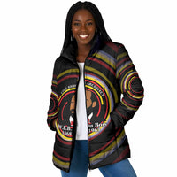 W.E.B. Du Bois Civil Rights Architect Padded Jacket Niagara Movement - NAACP Tribute Design - Wonder Print Shop