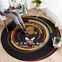 W.E.B. Du Bois Civil Rights Architect Round Carpet Niagara Movement - NAACP Tribute Design - Wonder Print Shop