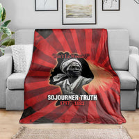 Sojourner Truth Blanket Ain’t I a Woman - Akron 1851 Speech Tribute Design - Wonder Print Shop
