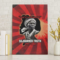 Sojourner Truth Canvas Wall Art Ain’t I a Woman - Akron 1851 Speech Tribute Design - Wonder Print Shop
