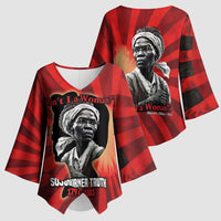 Sojourner Truth Kimono Sleeve Blouse Ain’t I a Woman - Akron 1851 Speech Tribute Design - Wonder Print Shop
