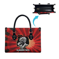 Sojourner Truth Leather Bag Ain’t I a Woman - Akron 1851 Speech Tribute Design - Wonder Print Shop