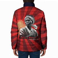 Sojourner Truth Padded Jacket Ain’t I a Woman - Akron 1851 Speech Tribute Design - Wonder Print Shop