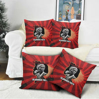 Sojourner Truth Pillow Cover Ain’t I a Woman - Akron 1851 Speech Tribute Design - Wonder Print Shop