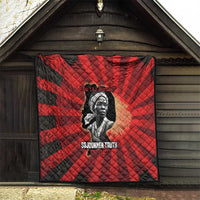 Sojourner Truth Quilt Ain’t I a Woman - Akron 1851 Speech Tribute Design - Wonder Print Shop