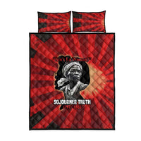 Sojourner Truth Quilt Bed Set Ain’t I a Woman - Akron 1851 Speech Tribute Design - Wonder Print Shop