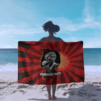 Sojourner Truth Sarong Ain’t I a Woman - Akron 1851 Speech Tribute Design - Wonder Print Shop