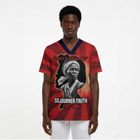Sojourner Truth Scrub Top Ain’t I a Woman - Akron 1851 Speech Tribute Design - Wonder Print Shop