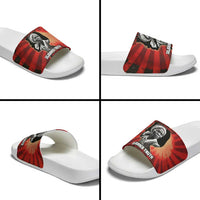 Sojourner Truth Slide Sandals Ain’t I a Woman - Akron 1851 Speech Tribute Design - Wonder Print Shop