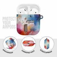 Sojourner Truth AirPods Case I Sell the Shadow - Abolitionist Legacy Watercolor Design - Wonder Print Shop