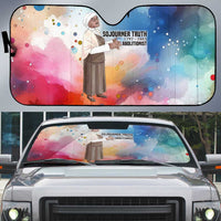 Sojourner Truth Auto Sun Shade I Sell the Shadow - Abolitionist Legacy Watercolor Design - Wonder Print Shop