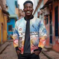 Sojourner Truth Bomber Jacket I Sell the Shadow - Abolitionist Legacy Watercolor Design - Wonder Print Shop