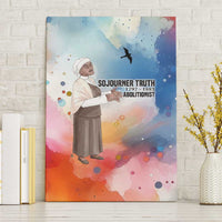 Sojourner Truth Canvas Wall Art I Sell the Shadow - Abolitionist Legacy Watercolor Design - Wonder Print Shop
