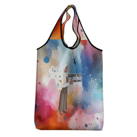 Sojourner Truth Grocery Bag I Sell the Shadow - Abolitionist Legacy Watercolor Design - Wonder Print Shop
