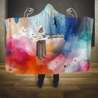 Sojourner Truth Hooded Blanket I Sell the Shadow - Abolitionist Legacy Watercolor Design - Wonder Print Shop