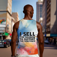 Sojourner Truth Men Tank Top I Sell the Shadow - Abolitionist Legacy Watercolor Design - Wonder Print Shop