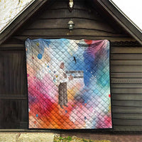 Sojourner Truth Quilt I Sell the Shadow - Abolitionist Legacy Watercolor Design - Wonder Print Shop