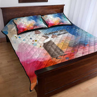 Sojourner Truth Quilt Bed Set I Sell the Shadow - Abolitionist Legacy Watercolor Design - Wonder Print Shop
