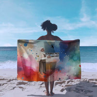 Sojourner Truth Sarong I Sell the Shadow - Abolitionist Legacy Watercolor Design - Wonder Print Shop