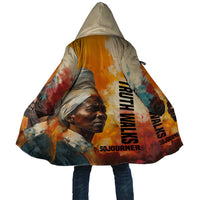Sojourner Truth Cloak Truth Walks - Bold Portrait and Empowerment Design - Wonder Print Shop