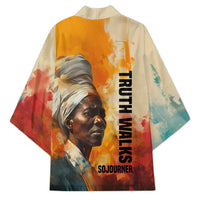 Sojourner Truth Kimono Truth Walks - Bold Portrait and Empowerment Design - Wonder Print Shop