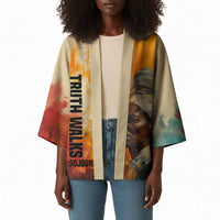 Sojourner Truth Kimono Truth Walks - Bold Portrait and Empowerment Design - Wonder Print Shop