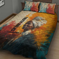Sojourner Truth Quilt Bed Set Truth Walks - Bold Portrait and Empowerment Design - Wonder Print Shop