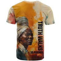 Sojourner Truth T shirt Truth Walks - Bold Portrait and Empowerment Design TS04