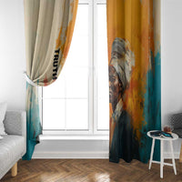 Sojourner Truth Window Curtain Truth Walks - Bold Portrait and Empowerment Design - Wonder Print Shop