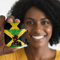 Marcus Garvey AirPods Case Jamaican Flag Theme African Fist Civil Rights Symbol Pan African Tribute Design - Wonder Print Shop