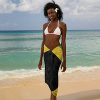 Marcus Garvey Sarong Jamaican Flag Theme African Fist Civil Rights Symbol Pan African Tribute Design - Wonder Print Shop