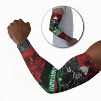 Marcus Garvey Arm Sleeves Collage Design Progress Is the Attraction Quote Pan African Movement Tribute - Wonder Print Shop