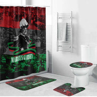 Marcus Garvey Bathroom Set Collage Design Progress Is the Attraction Quote Pan African Movement Tribute - Wonder Print Shop