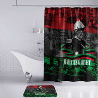 Marcus Garvey Bathroom Set Collage Design Progress Is the Attraction Quote Pan African Movement Tribute - Wonder Print Shop