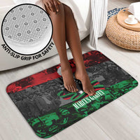Marcus Garvey Bathroom Set Collage Design Progress Is the Attraction Quote Pan African Movement Tribute - Wonder Print Shop