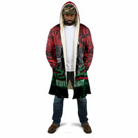 Marcus Garvey Cloak Collage Design Progress Is the Attraction Quote Pan African Movement Tribute - Wonder Print Shop