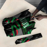 Marcus Garvey Umbrella Collage Design Progress Is the Attraction Quote Pan African Movement Tribute - Wonder Print Shop