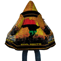 Marcus Garvey Cloak Yellow African Pattern Design Pan African Flag Civil Rights Movement Tribute - Wonder Print Shop