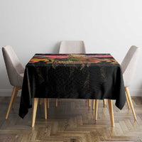 Harriet Tubman Tablecloth American Flag Background Underground Railroad Quote Powerful Civil Rights - Wonder Print Shop