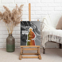 Harriet Tubman Canvas Wall Art American Flag Background Civil Rights Quote Keep Going Tribute Design - Wonder Print Shop