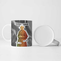 Harriet Tubman Ceramic Mug American Flag Background Civil Rights Quote Keep Going Tribute Design - Wonder Print Shop