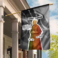 Harriet Tubman Garden Flag American Flag Background Civil Rights Quote Keep Going Tribute Design - Wonder Print Shop