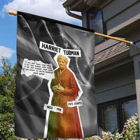 Harriet Tubman Garden Flag American Flag Background Civil Rights Quote Keep Going Tribute Design - Wonder Print Shop