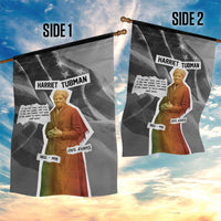 Harriet Tubman Garden Flag American Flag Background Civil Rights Quote Keep Going Tribute Design - Wonder Print Shop
