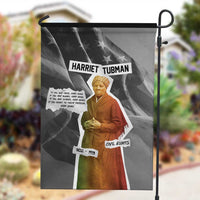 Harriet Tubman Garden Flag American Flag Background Civil Rights Quote Keep Going Tribute Design - Wonder Print Shop